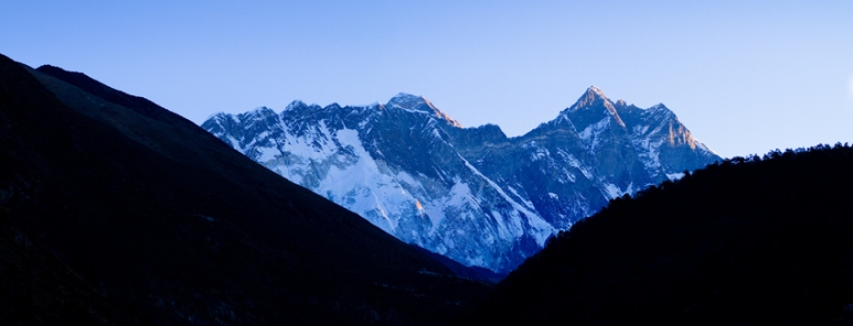 View of Everest from near Thangboche Monastry